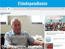 Tablet Screenshot of el-independiente.com.mx